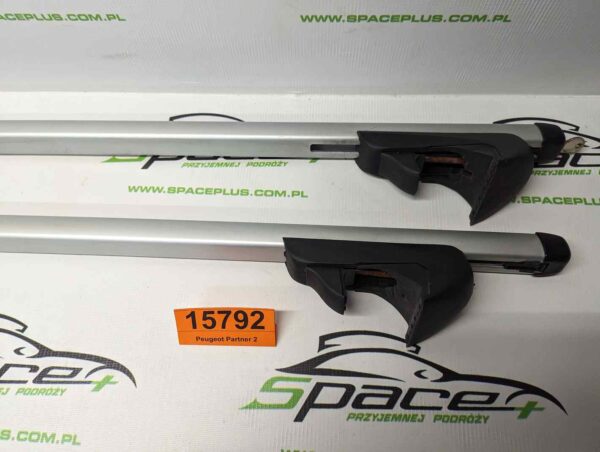 Bagażnik dachowy bazowy belki poprzeczki Peugeot Partner 2 08-18