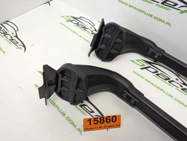 Bagażnik dachowy bazowy belki poprzeczki Citroen C1 5D, Peugeot 108