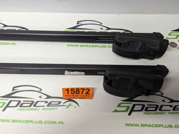Bagażnik dachowy bazowy belki poprzeczki Dacia Duster 1 po lifcie 11/2013- 12/2017