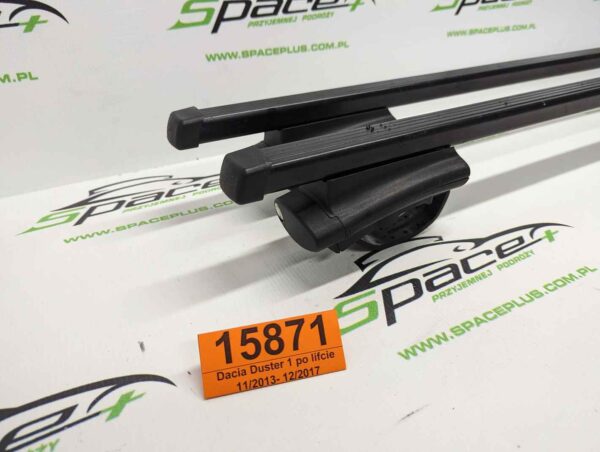 Bagażnik dachowy bazowy belki poprzeczki Dacia Duster 1 po lifcie 11/2013- 12/2017