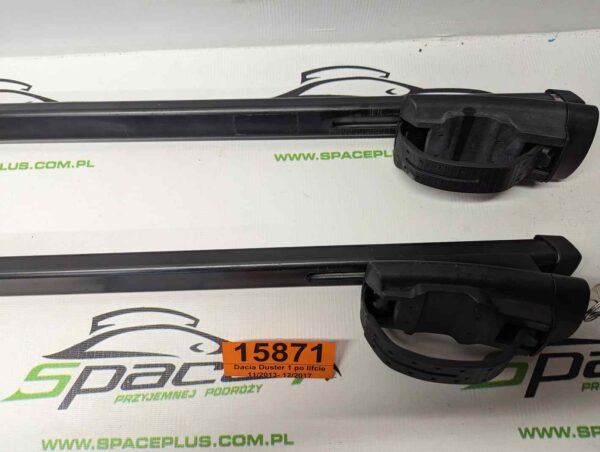 Bagażnik dachowy bazowy belki poprzeczki Dacia Duster 1 po lifcie 11/2013- 12/2017
