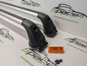 PXL_20250227_153433613_scaled.jpg Bagażnik dachowy bazowy Oryginał belki poprzeczki Toyota Yaris 2 hatchback 5 drzwi