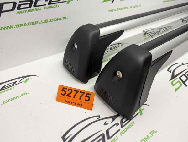 Bagażnik dachowy bazowy belki poprzeczki Mini F55, F65 na relingi