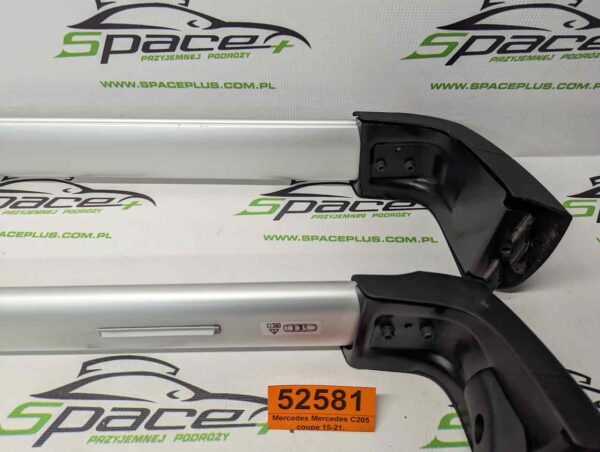 Bagażnik dachowy bazowy belki poprzeczki Mercedes C205 coupe 15-21.