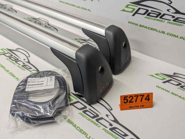 Bagażnik dachowy bazowy belki poprzeczki Mini F54, F60