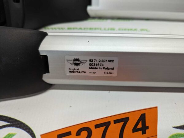 Bagażnik dachowy bazowy belki poprzeczki Mini F54, F60