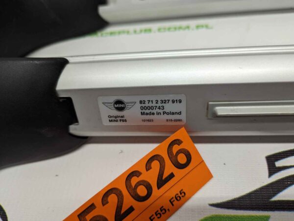 Bagażnik dachowy bazowy belki poprzeczki Mini F55, F65 na relingi