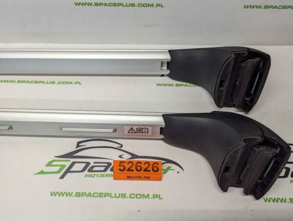 Bagażnik dachowy bazowy belki poprzeczki Mini F55, F65 na relingi