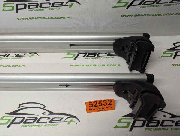 Bagażnik dachowy bazowy belki poprzeczki Nissan Qashqai J11 po 2014.