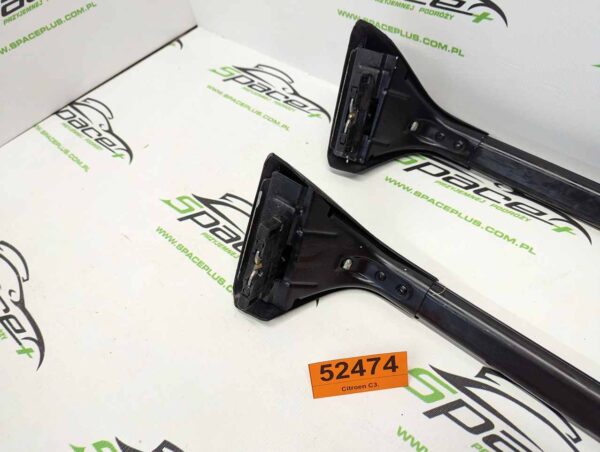 Bagażnik dachowy bazowy belki poprzeczki Citroen C3.