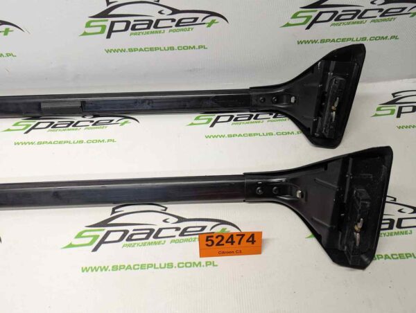 Bagażnik dachowy bazowy belki poprzeczki Citroen C3.