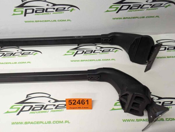 Bagażnik dachowy bazowy belki poprzeczki Oryginał Peugeot 208, 5 drzwi