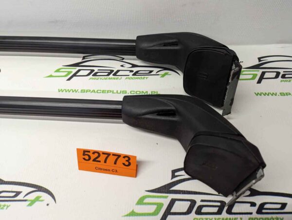 Bagażnik dachowy bazowy belki poprzeczki Citroen C3.