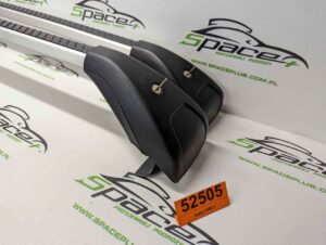 PXL_20250403_075106716_scaled.jpg Bagażnik dachowy bazowy belki poprzeczki Oryginał Volvo V60 1