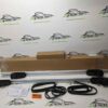 Bagażnik dachowy bazowy belki poprzeczki Amazon Basics 132cm B083T53K3P na otwarte relingi.