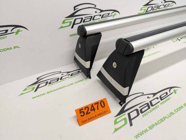 Bagażnik dachowy bazowy belki poprzeczki Opel Zafira B 2005-2011