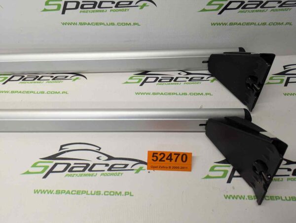 Bagażnik dachowy bazowy belki poprzeczki Opel Zafira B 2005-2011