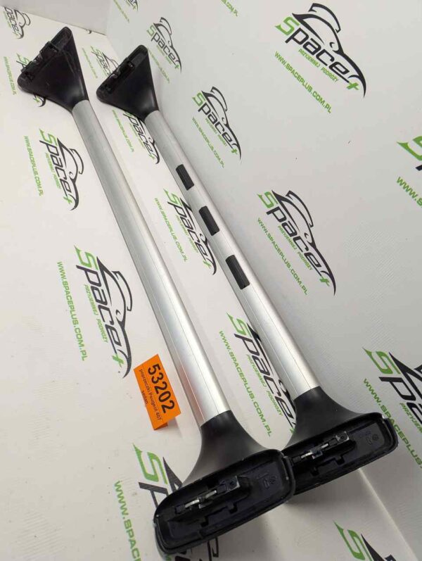 Bagażnik dachowy bazowy belki poprzeczki Peugeot 407 sedan