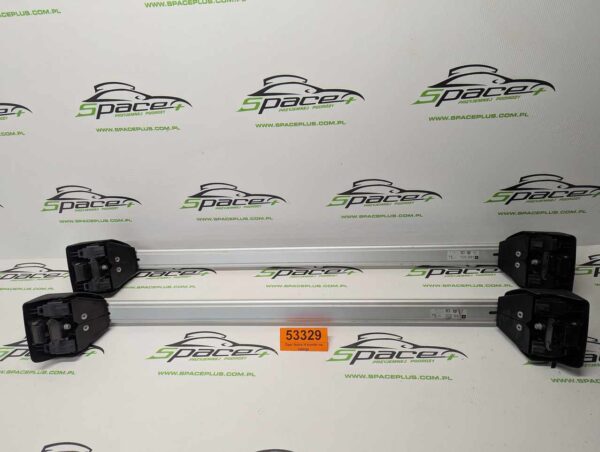 Bagażnik dachowy bazowy belki poprzeczki Opel Astra H kombi na relingi.