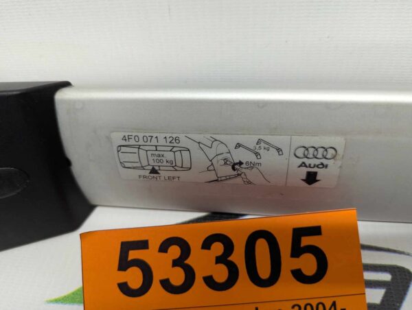 Bagażnik dachowy bazowy belki poprzeczki Audi A6 C6 Sedan 2004-2010