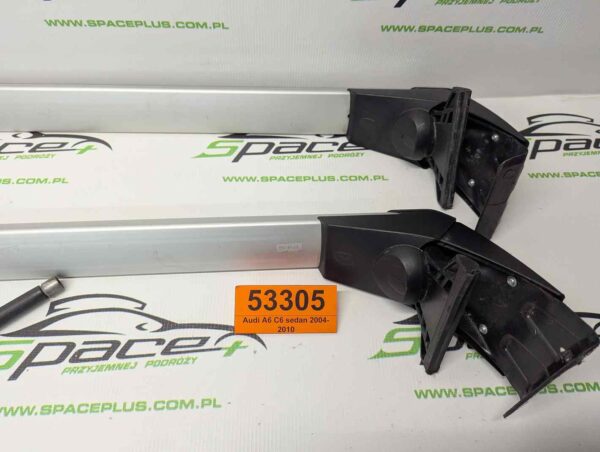 Bagażnik dachowy bazowy belki poprzeczki Audi A6 C6 Sedan 2004-2010