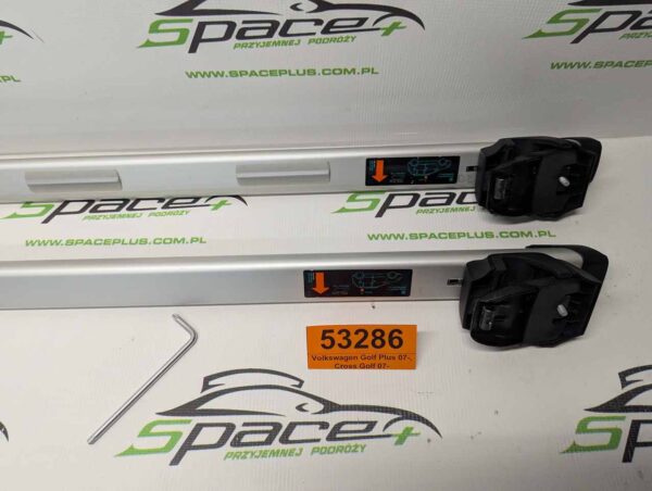 Bagażnik dachowy bazowy belki poprzeczki Volkswagen Golf Plus 07-, Cross Golf 07-