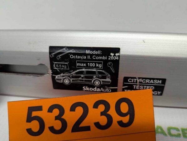 Bagażnik dachowy bazowy belki poprzeczki Skoda Octavia 2 kombi