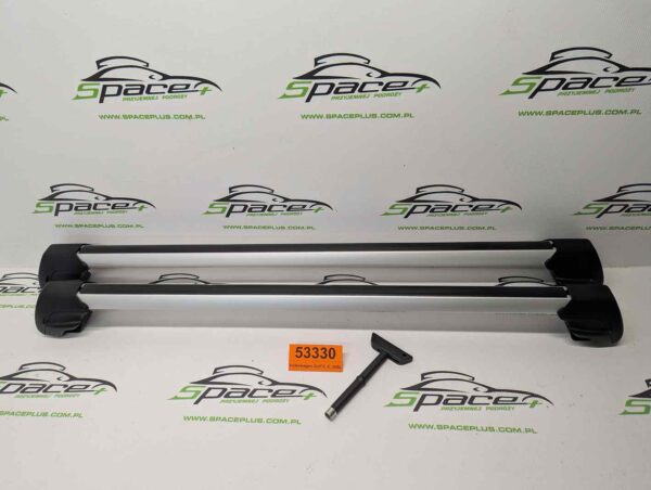 Bagażnik dachowy bazowy belki poprzeczki Oryginał Volkswagen Golf 5, 6, Jetta