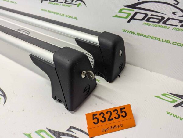 Bagażnik dachowy bazowy belki poprzeczki Opel Zafira C