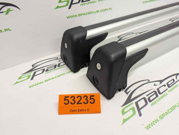 Bagażnik dachowy bazowy belki poprzeczki Opel Zafira C
