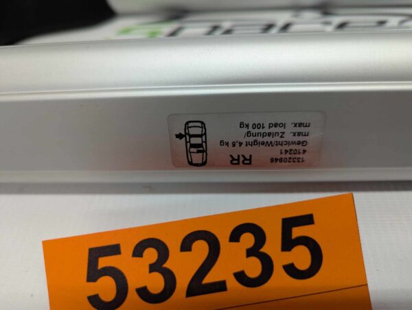 Bagażnik dachowy bazowy belki poprzeczki Opel Zafira C