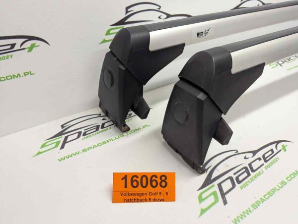 PXL_20250604_114413608_scaled.jpg Bagażnik dachowy bazowy belki poprzeczki Volkswagen Golf 5 , 6 hatchback 5 drzwi