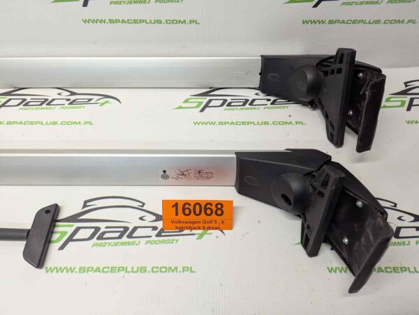 PXL_20250604_114435509_scaled.jpg Bagażnik dachowy bazowy belki poprzeczki Volkswagen Golf 5 , 6 hatchback 5 drzwi