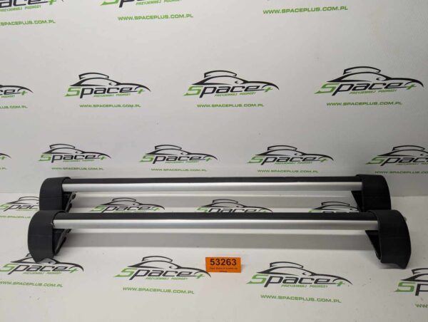 Bagażnik dachowy bazowy belki poprzeczki Opel Astra H kombi na relingi.