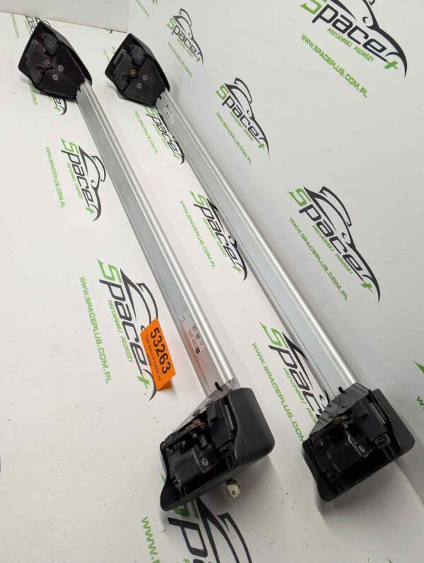 Bagażnik dachowy bazowy belki poprzeczki Opel Astra H kombi na relingi.