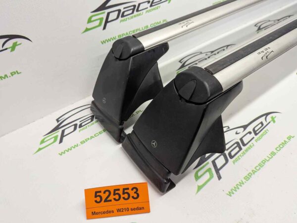 Bagażnik dachowy bazowy belki poprzeczki Mercedes  W210 sedan