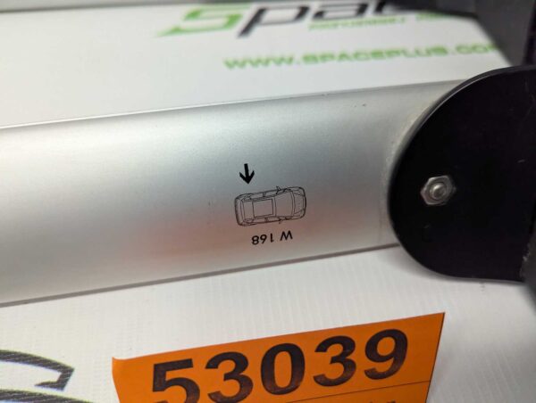 Bagażnik dachowy bazowy belki poprzeczki Mercedes W168 Sedan