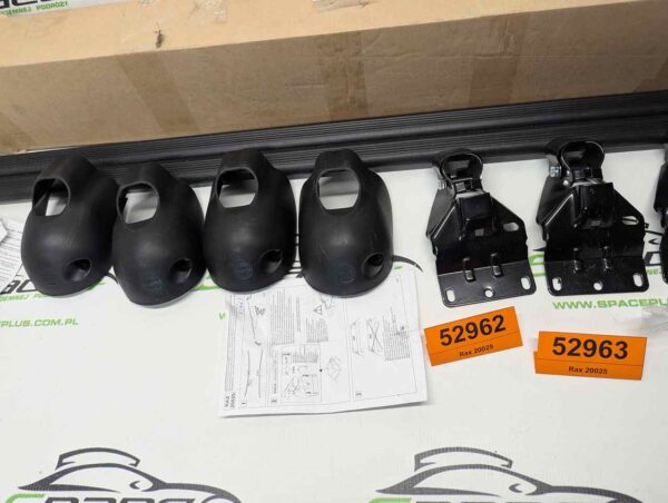 Bagażnik dachowy bazowy Rax 20025. Dacia Sandero 2, 5D, 12-20