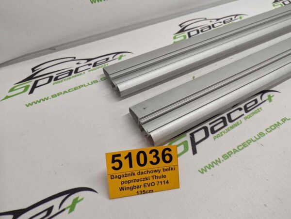 Bagażnik dachowy bazowy belki poprzeczki Thule Wingbar EVO 7114, 711400 135cm