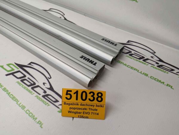 Bagażnik dachowy bazowy belki poprzeczki Thule Wingbar EVO 7114, 711400 135cm