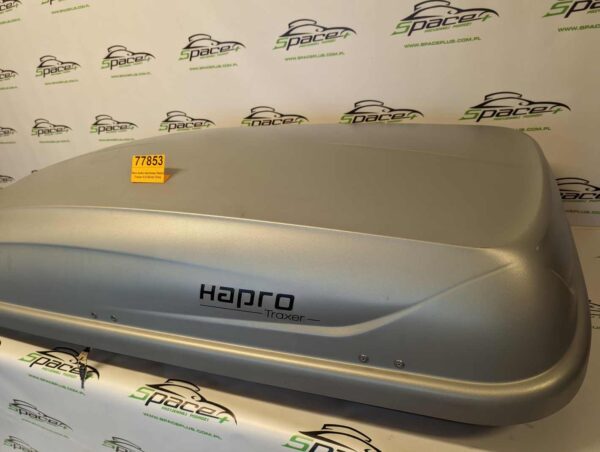 Box boks dachowy Hapro Traxer 6.6 Silver Grey 191x81x42cm