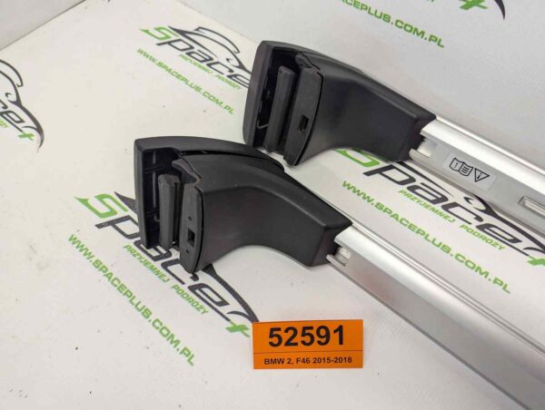 Bagażnik dachowy bazowy belki poprzeczki Oryginał BMW 2, F46 2015-2018