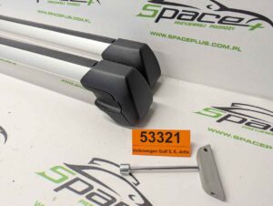 Bagażnik dachowy bazowy belki poprzeczki Oryginał Volkswagen Golf 5, 6, Jetta