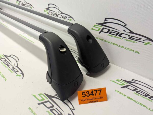 Bagażnik dachowy bazowy belki poprzeczki Opel Insignia A Sedan, hatchback