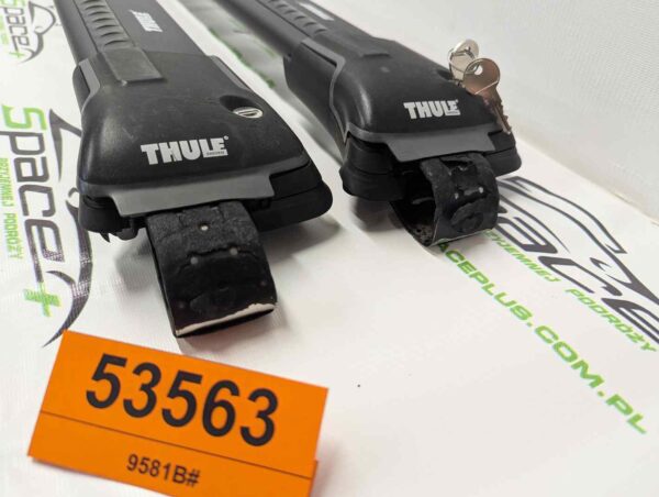 Bagażnik dachowy bazowy belki poprzeczki Thule Wingbar Edge 9581B