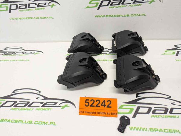 PXL_20250730_150000669_scaled.jpg Stopy bagażnika dachowego z kitem do samochodów Peugeot 308SW, 5-dr Estate, 14-.