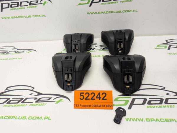 PXL_20250730_150008758_scaled.jpg Stopy bagażnika dachowego z kitem do samochodów Peugeot 308SW, 5-dr Estate, 14-.