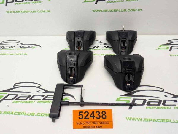 Stopy bagażnika dachowego z kitem Volvo V60, V60CC Cross Country Y20, XC60