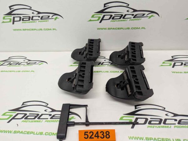 Stopy bagażnika dachowego z kitem Volvo V60, V60CC Cross Country Y20, XC60