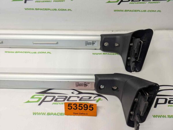 Bagażnik dachowy bazowy belki poprzeczki Opel Zafira C